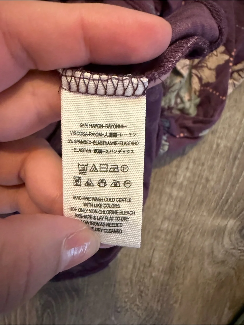 Free People Glenside Floral Print Top